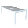 Mesa de jardim extensível de alumínio e polimadeira | ChartaRè