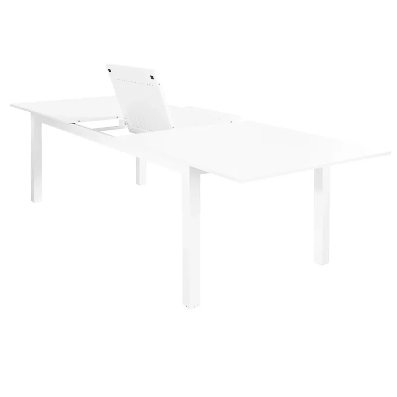 Olbia Utdragbart Aluminium Bord vit