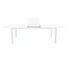Mesa Extensível Olbia de Alumínio branco