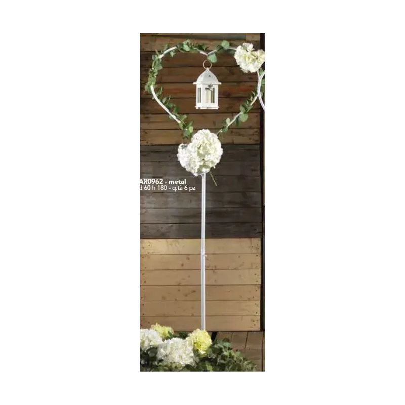 Tårtfat med metallhjärta | ChartaRè