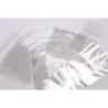 100 Super Transparent Bags with Adhesive Flap in Polypropylene called Cellophane