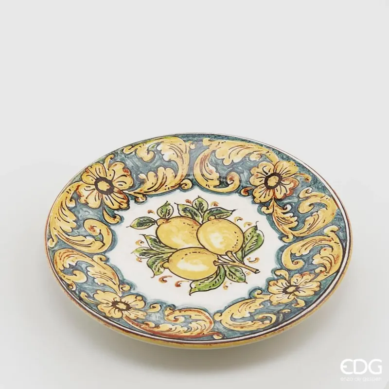 Ceramic Lemon Plate D.26 EDG