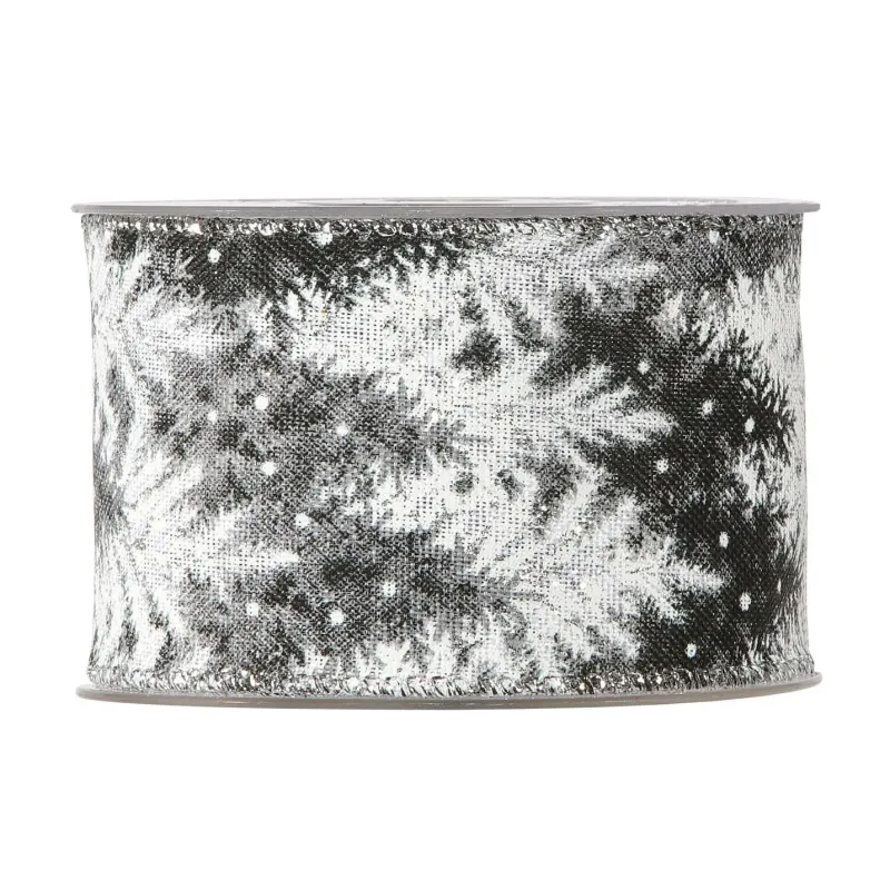 Leaves Snow Tape mm63x10mt Black