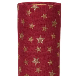 Funny Stars Roll cm42x5mt Diverse Bordeaux Kleuren