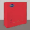 50 Tovaglioli Colorati cm 40x40 rosso