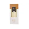 12 velas de cera cm 25 marfim