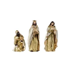 8 złotych figur bożonarodzeniowych Trzech Króli