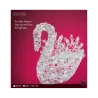 cigno con led da esterno scatola