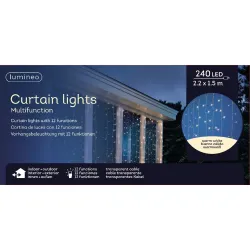 Tenda 240 MiniLED 225x150 Bianco Caldo scatola