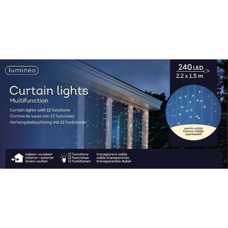Tent 240 MiniLED 225x150 Warm White box