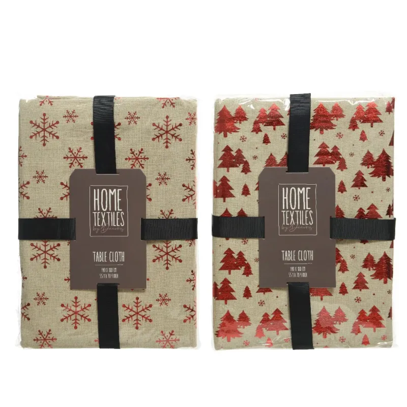 Assorted Christmas Tablecloth 140x180