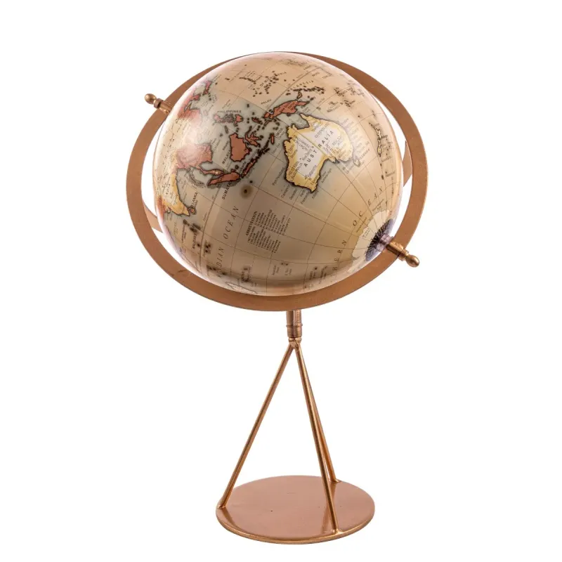 Carte du monde naturel