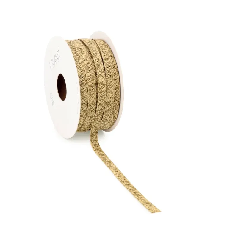 Fonott szalag 8 mm arany