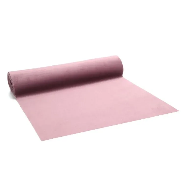 Velvet Deluxe Runner cm 28x2,5 mt Various Colors pink