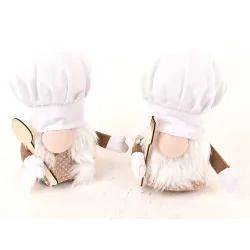 Cocinero Madera de Gnomo Varias Alturas