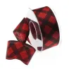 Nastro Edimburg Rosso mm 40x15 mt