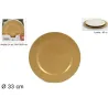 Sottopiatto in plastica diametro 33 Vari Colori oro
