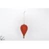 Globo Aerostático Colgante Varios Colores cm 7x13 rojo