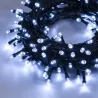 Mini lights 1200 Led 50mt White or Multicolor Cable Green cold white