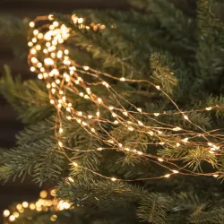Cascade with 900 Microled Copper 15 wires H 300cm | ChartaRè