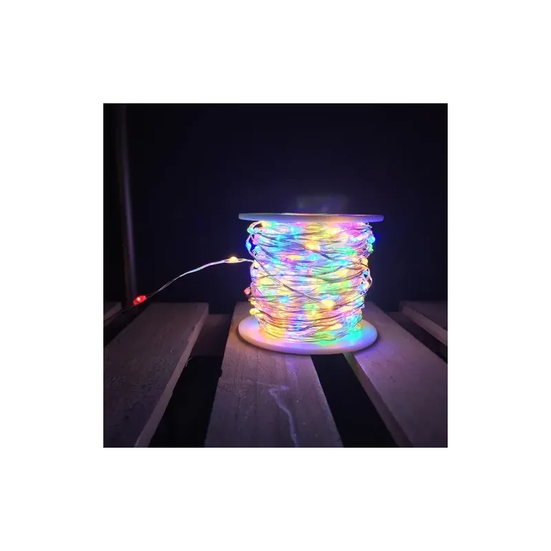 500 MicroLED mt 37 luzes Fixo Multicolor Luz