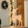 3D reindeer with 380 LEDs cm 160 | ChartaRè