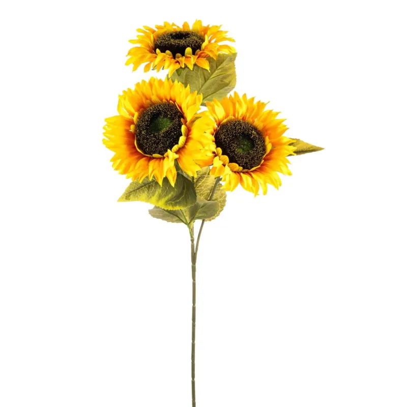 Girassol cm 60 com 3 Flores