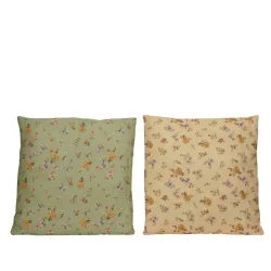 Almofada de Algodão com Flores Sortidas cm 45x45 | ChartaRè