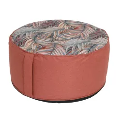 Pouf Tropical couleur Saumon