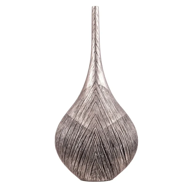 Platina kleur hars fles pot | ChartaRè