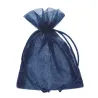 10 Sacchetti bomboniere in Organza con Nastrino