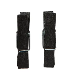 12 Mollette in Legno mm.35 in 2 Colori Disponibili