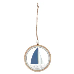 Boat Pendant Decoration 6 pcs dm 8