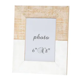 Cadre en bois bicolore cm 23x28