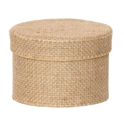 Cylindrical Jute Box dm 9 x 6.5 h