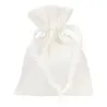 10 Cotton Sachets cm 9 x 12 in 5 colors white