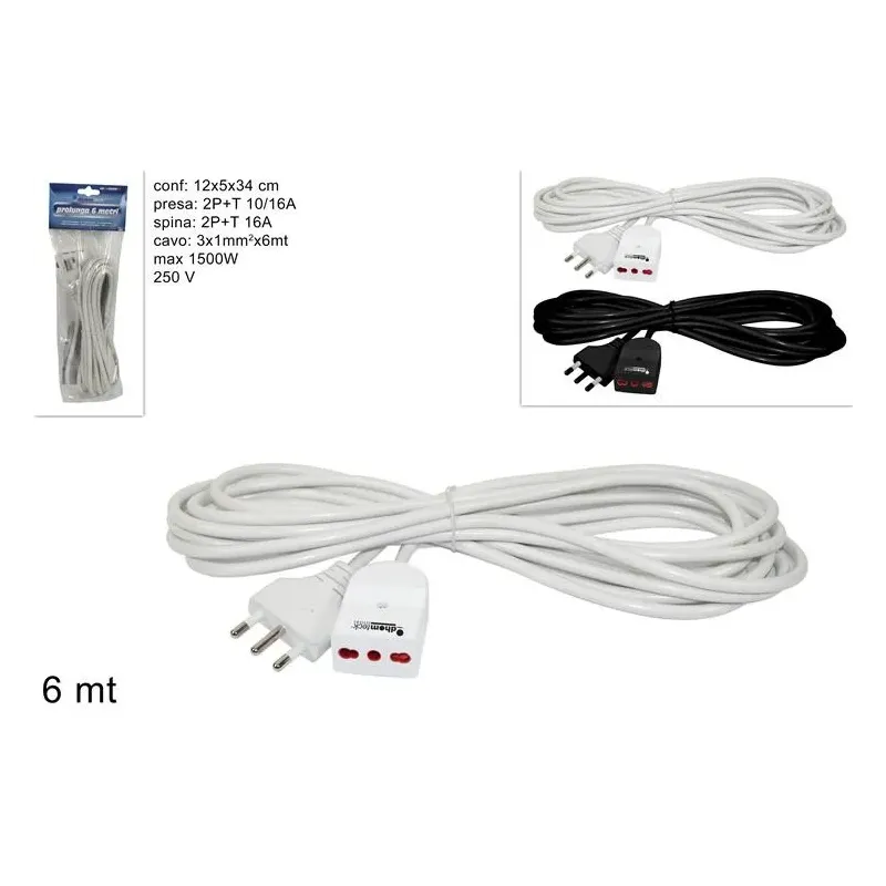 Prodlužovací kabel 6 mt | ChartaRè