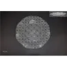 Decorated Glass Plate cm 33 | ChartaRè