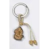 12 Confirmation Keyring in Wood Natural Color | ChartaRè