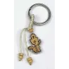 12 Keychain Chalice in Wood color Natural | ChartaRè