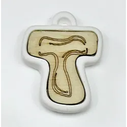 Tau em Madeira e Gesso 12 pcs