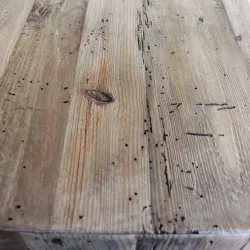 Dominique tv-meubel in grenenhout detail