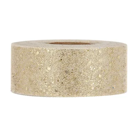 Ruban de tulle brillant en 4 couleurs et différentes tailles d’or 4