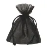 10 Sacchetti bomboniere in Organza con Nastrino