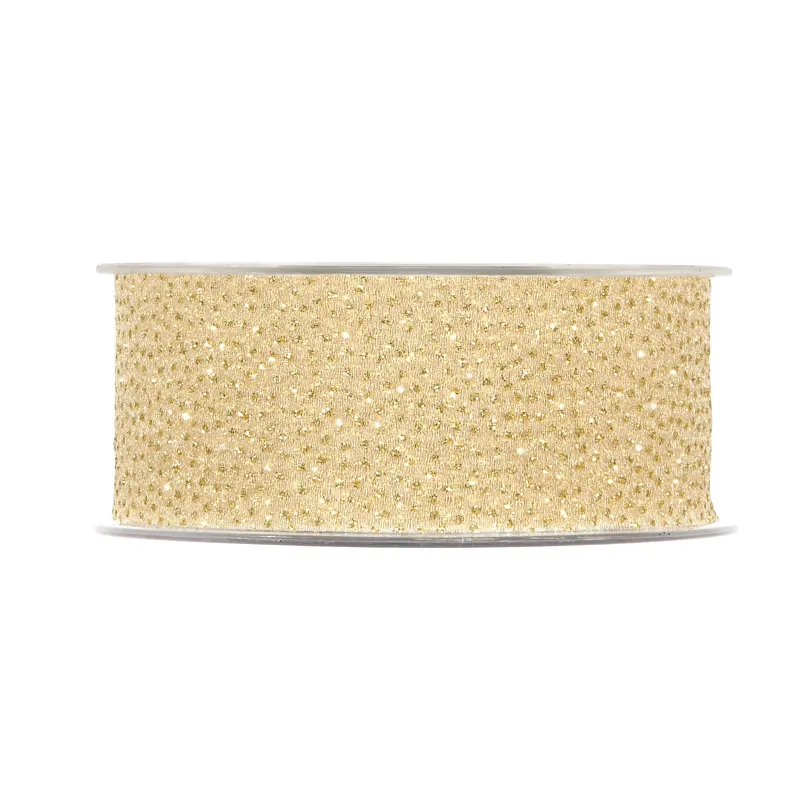 Fita brilhante em 5 cores e vários tamanhos OURO 40