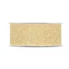 Glinsterend lint in 5 kleuren en diverse maten GOUD 40