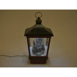 Światło śniegu Latarnia uliczna