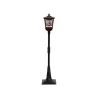 Lampione con luci e musica H 184 Cm babbo natale su slitta