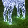 Reindeer of White LED Crystals Various Heights | ChartaRè
