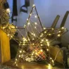 3D Star with Warm White MicroLed in 2 Sizes